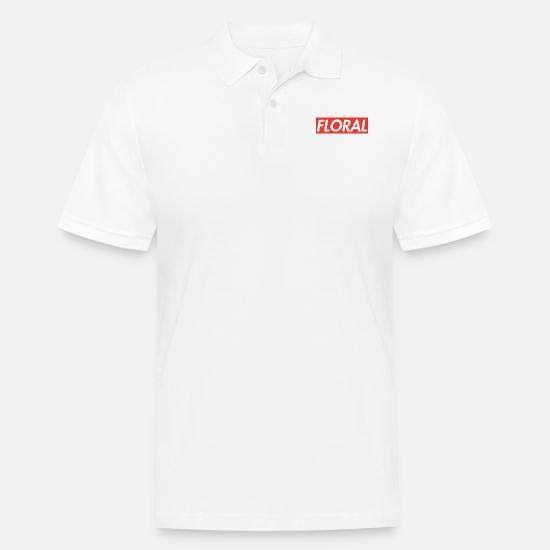 Floral Supreme' Men's Pique Polo Shirt 